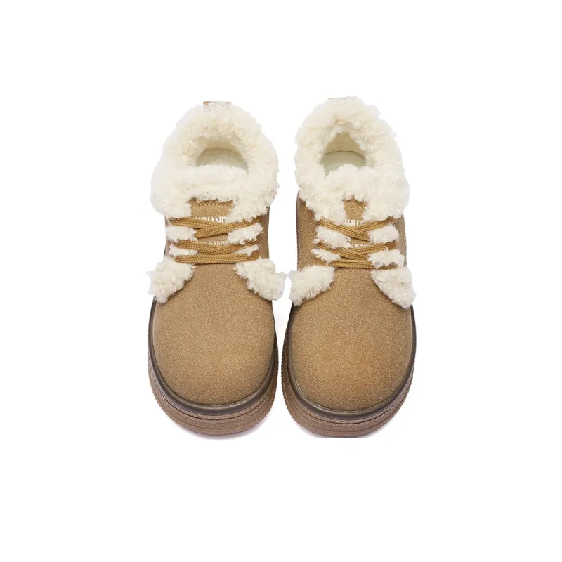 MEXICAN Warm And Wear Resistant Ankle Length Snow Boots Women's-11