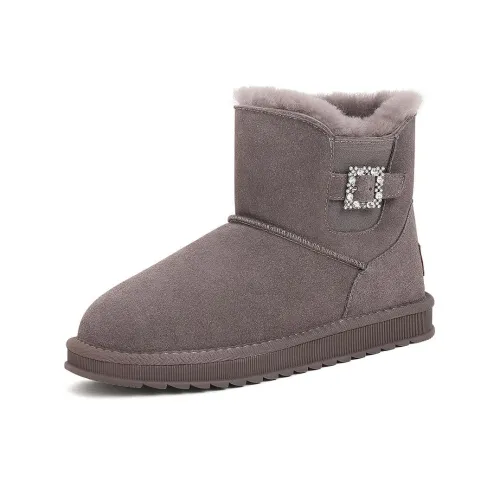 CAMEL Warm Slip-Resistant Short Snow Boots Women's
