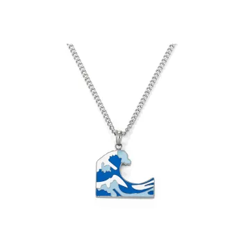 V.WI Titanium Steel Necklaces Unisex