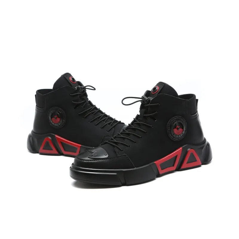 Babinda Ankle Boots 4cm Men's Black-11