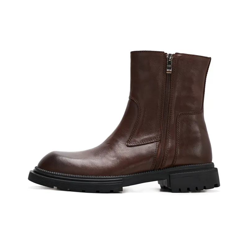 Voguhomme Ankle Boots 4cm Men's-11