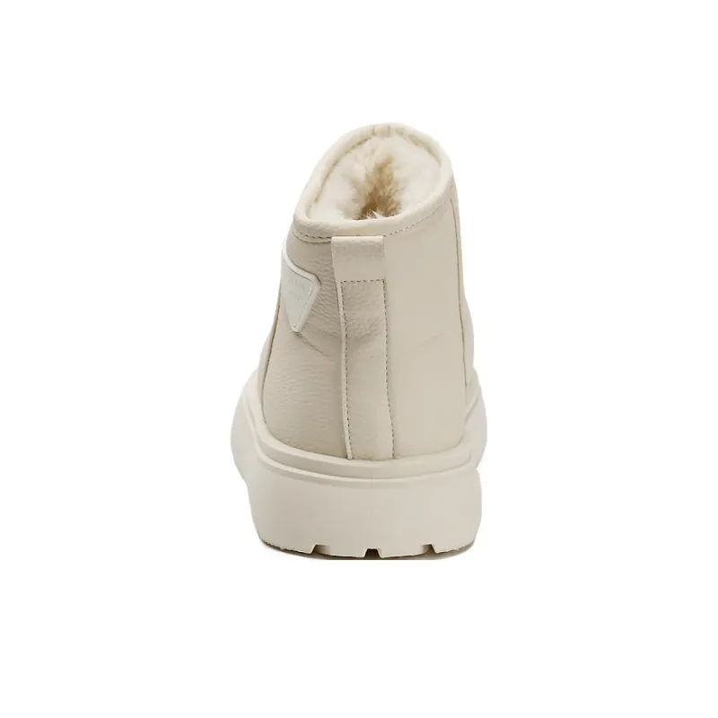 Zun'er Ankle Boots Women's White-3