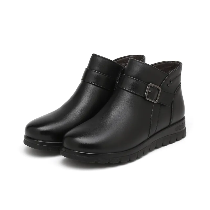 Rich Birds Ankle Boots 3.5CM Women's Black-2