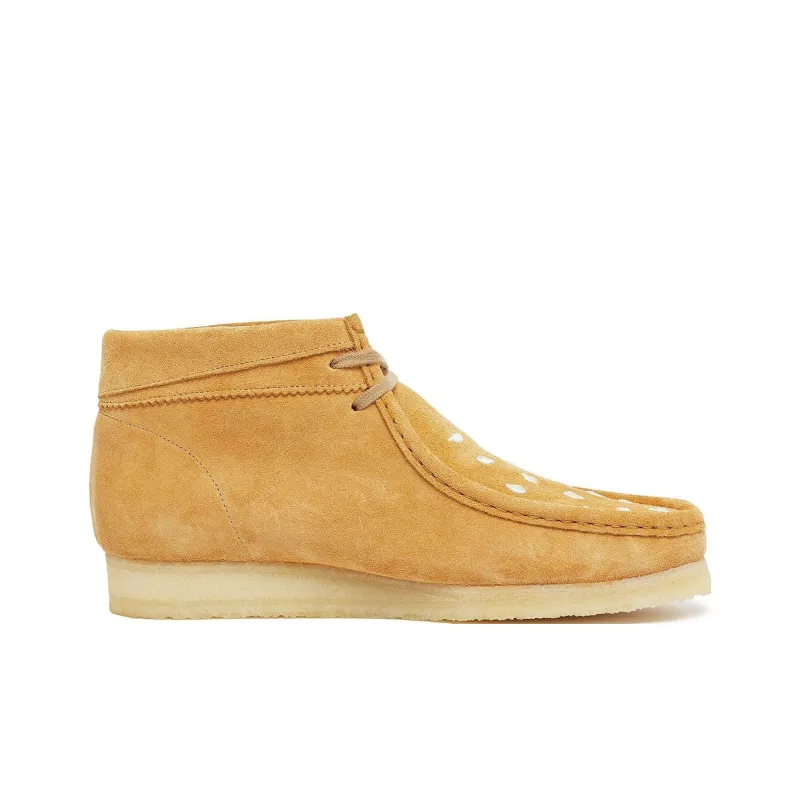 Clarks Originals X Vandy The Pink Wallabee Boots ' Cheeseburger Yellow'-1
