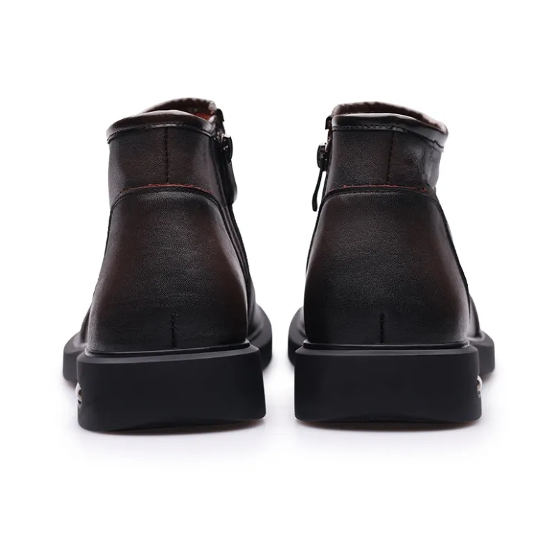 PARDASAUL Ankle Boots Men Black/Brown-9