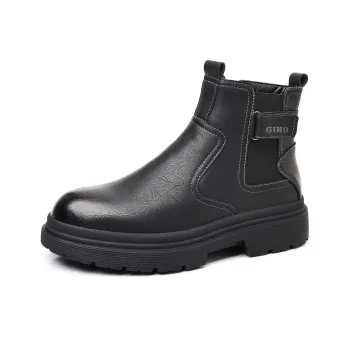 GIHO Ankle Boots Medium Heel Men's Black