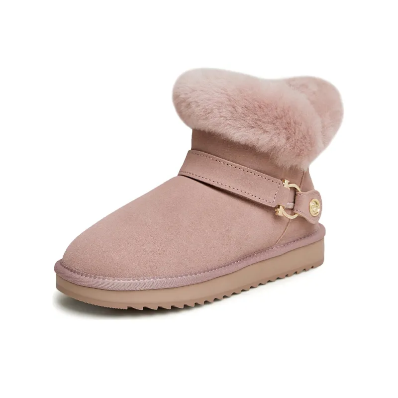 Teenmix Short Snow Boots 3cm Women's-2