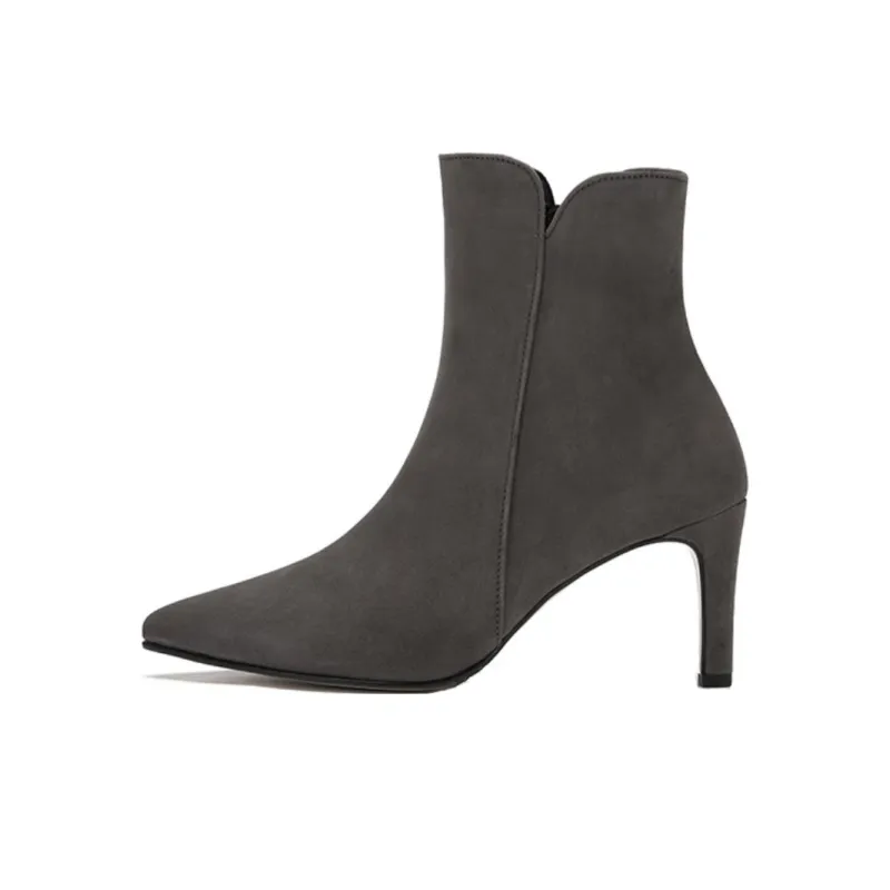 Gabor Ankle Boots Women's Gray/Blue-0