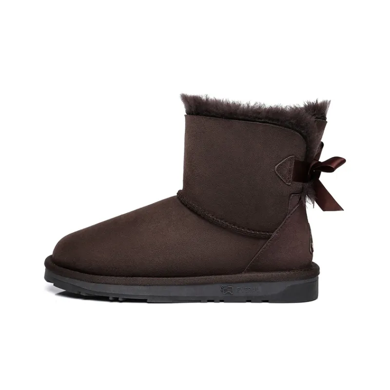 EVERAU Snow Boots Women's Chocolate-0