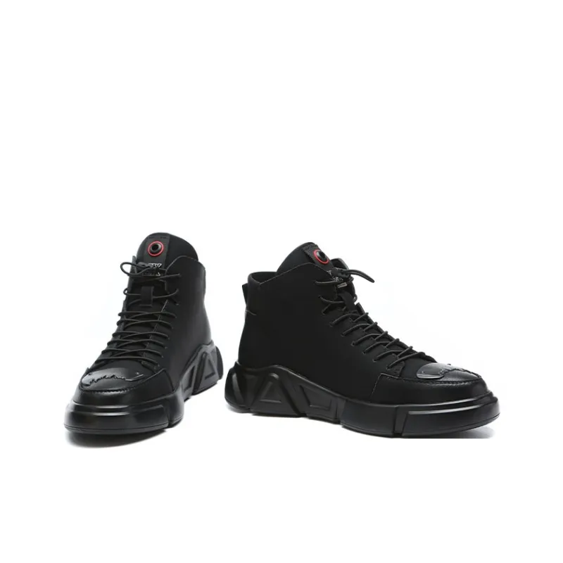Babinda Ankle Boots 4cm Men's Black-4