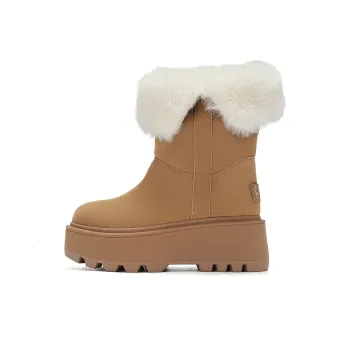 EBLAN Snow Boots Women's Camel