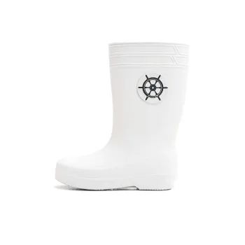 Jifffly Rain Boots Unisex White