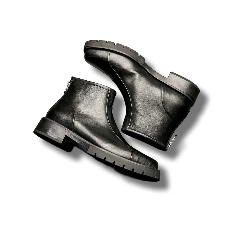Brounvanm Ankle Boots Men's Black-2