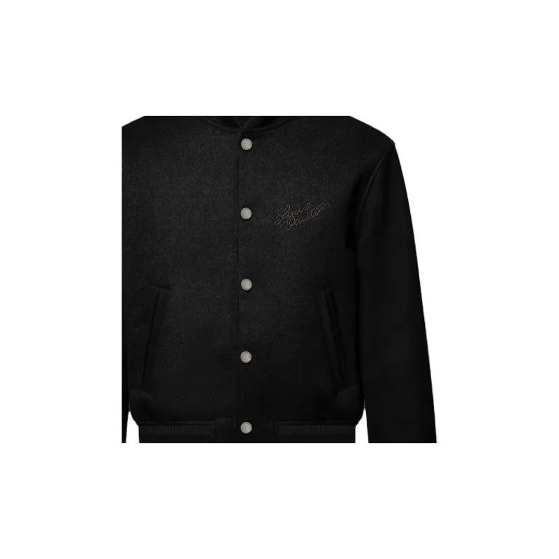 Lv Leather Varsity-5