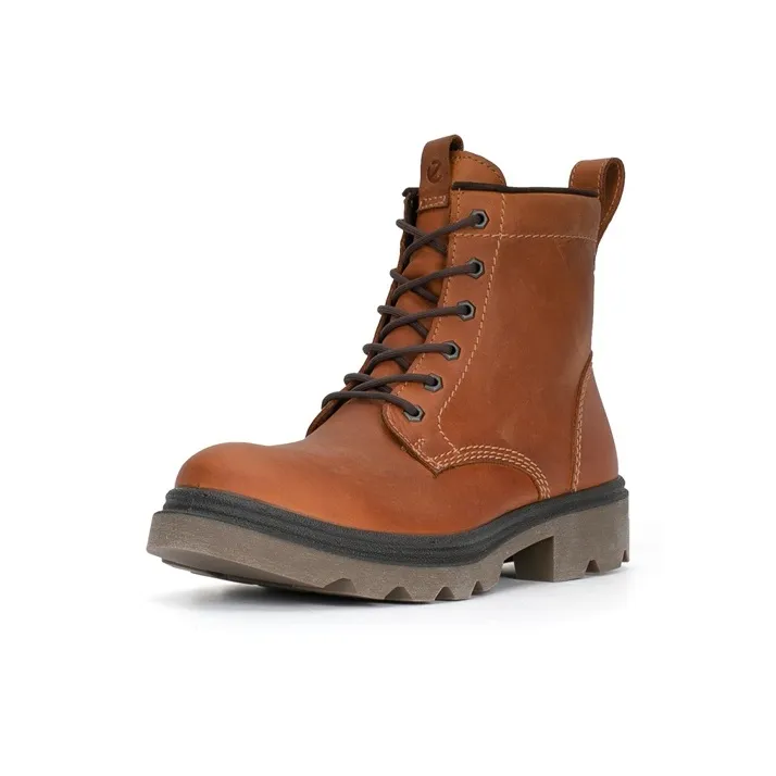 Ecco Short Martin Boot Men's Brown-1