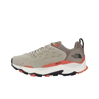 THE NORTH FACE Vectiv Exploris Anti Slip Wear Resistant Low Top Hiking Shoes Women's Light Brown