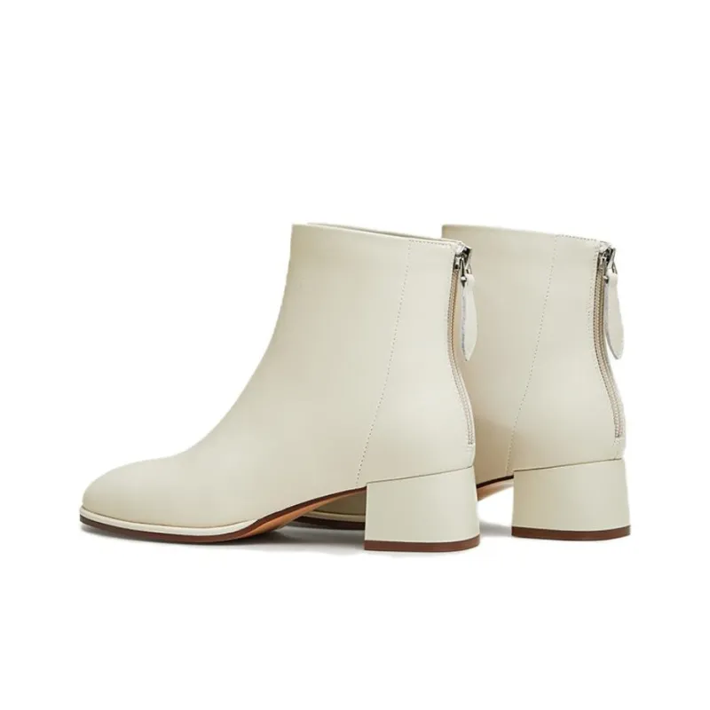 TATA Ankle Boots Women's Beige, Black-1