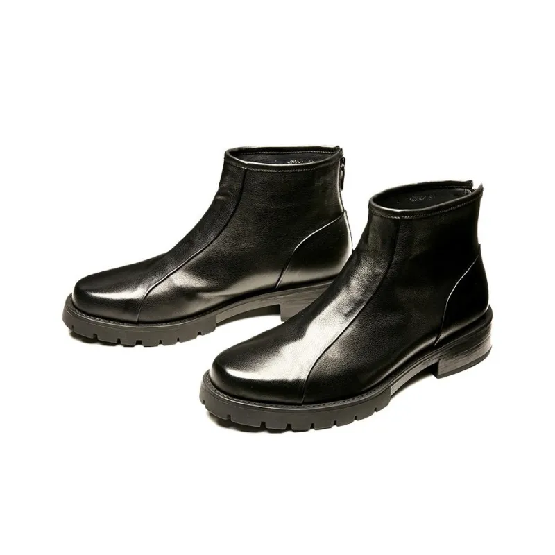 Brounvanm Ankle Boots Men's Black-4