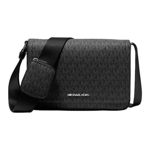 MICHAEL KORS MK Cooper Coated Canvas Crossbody Bag Mini Men's Black