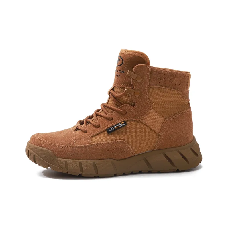 TOM TAILOR Tan Wilderness Work Boots Short Outdoor Boots Men's-33