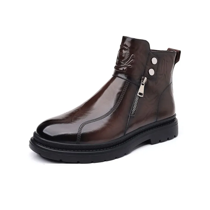 Cachiotti Ankle Boots Men Black/Brown-0
