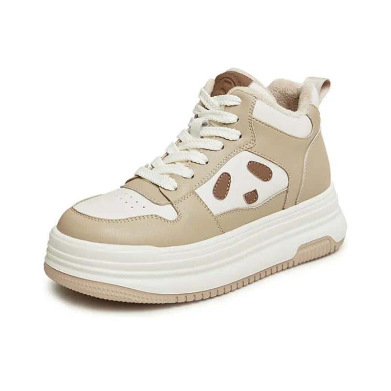 TATA Ankle Boots Women's Apricot/White/Black/White-1