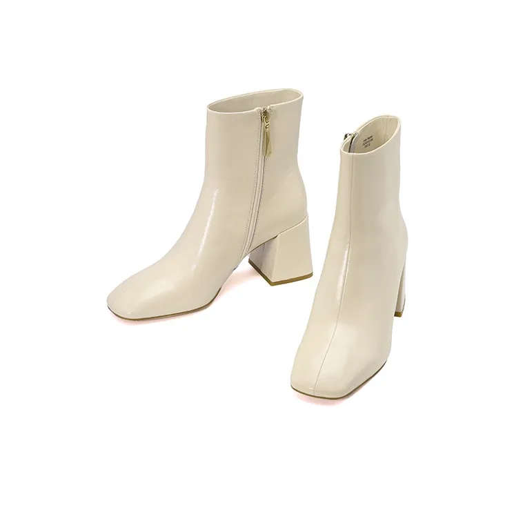 VMe Ankle Boots Women's White/Black-2