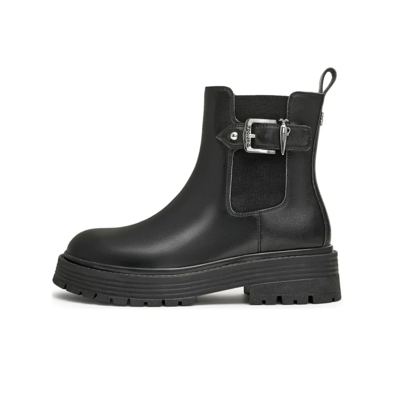 FENGKUANGDONGWUCHENG x Teenmix Chelsea Boots Women's Black-0
