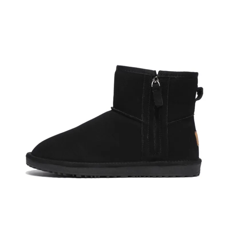 SEMIR Warm Short Mid-Calf Snow Boots Men's-5