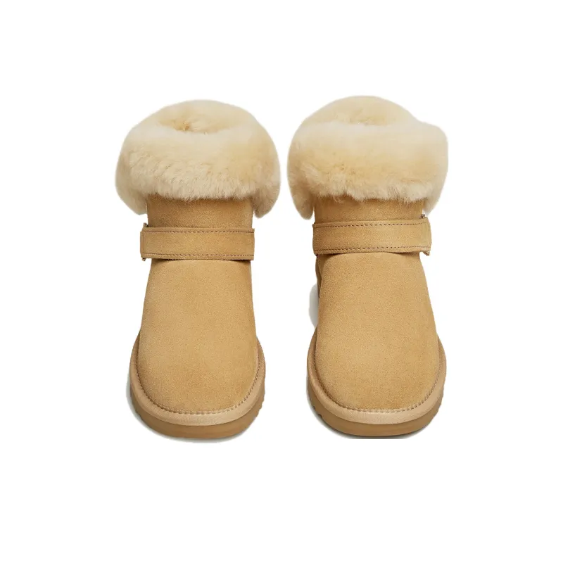 Teenmix Short Snow Boots 3cm Women's-11