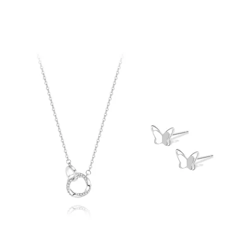 BLANK IN BLANK Sterling Silver Necklaces Women's Birthday Bestie Couple Gift For Girl