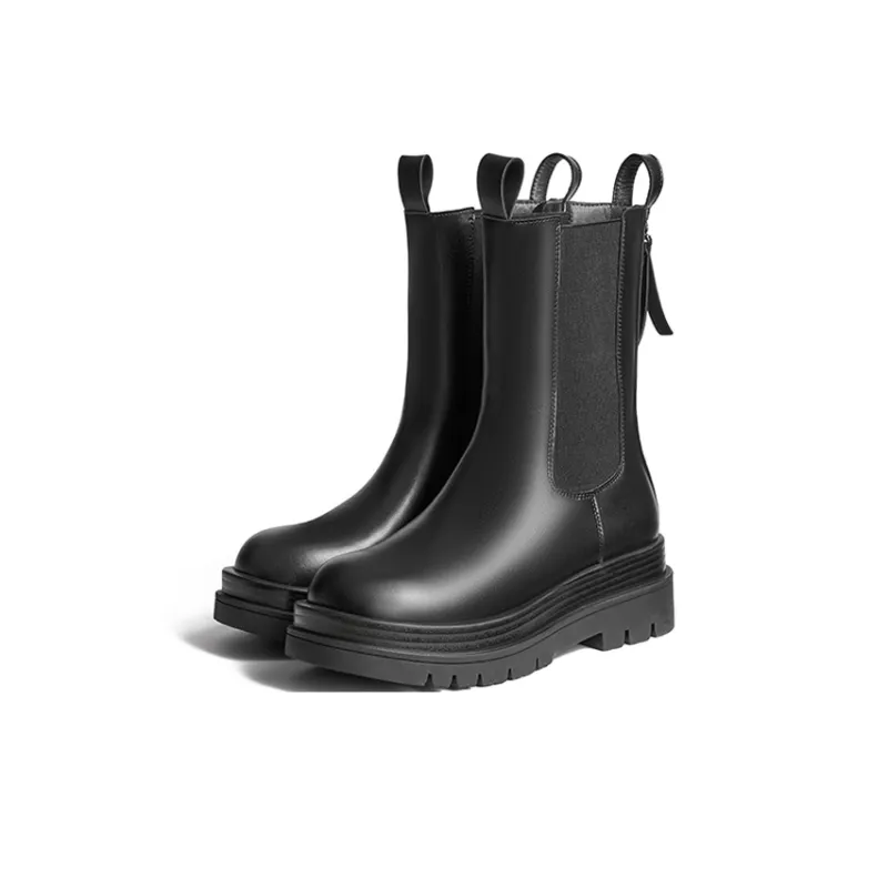 JOSINY Short Chelsea Boots 5.5cm Women's Black-2