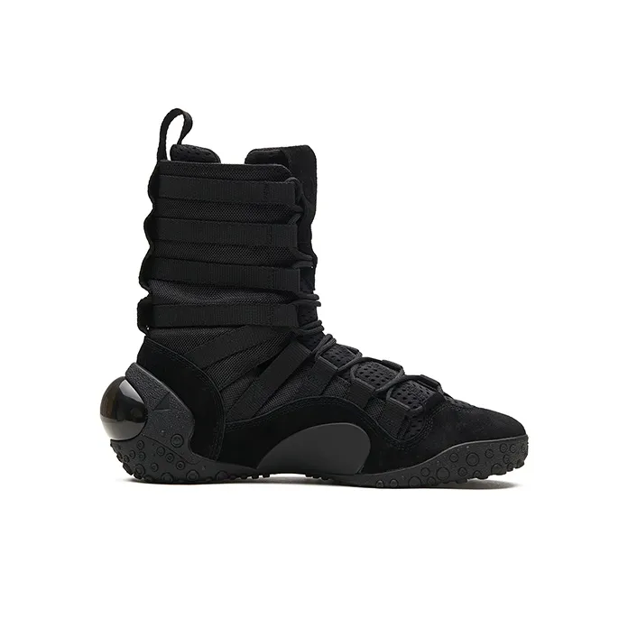Senzubean Chao Fang Tactical Boots Crew SZB Fairy Bean Martin Boots Men's-1