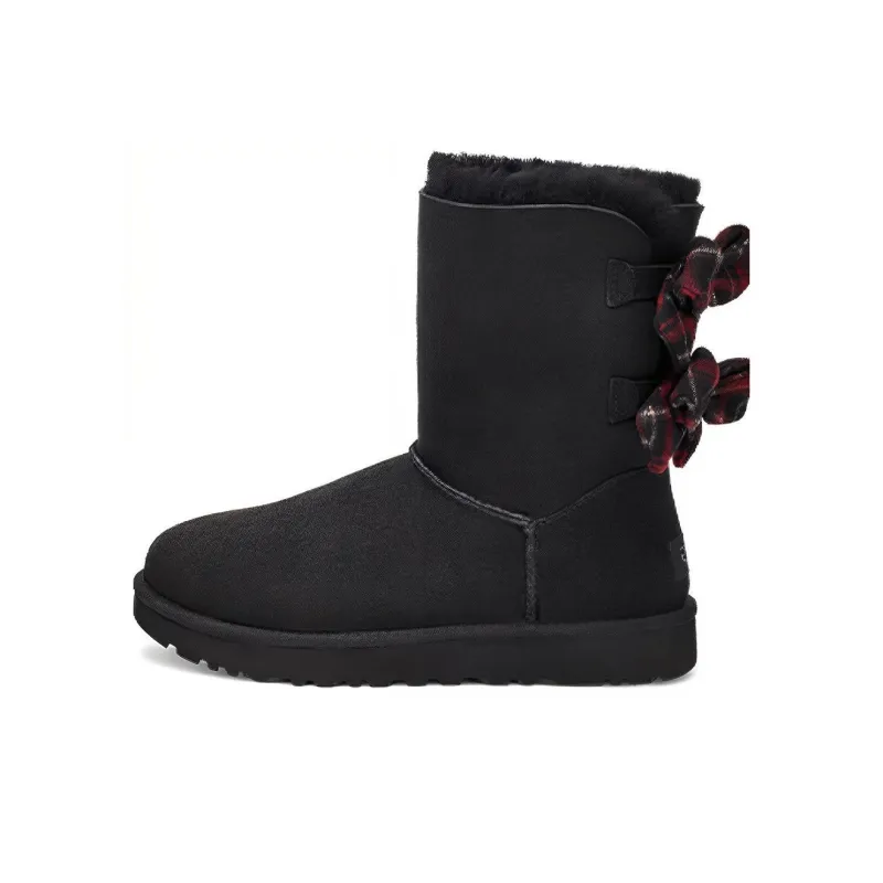 UGG Bailey Bow Novelty High 'Black' Women's-0