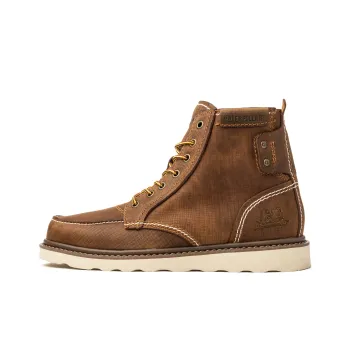 CAT Ankle Length Martin Boot Men's Brown
