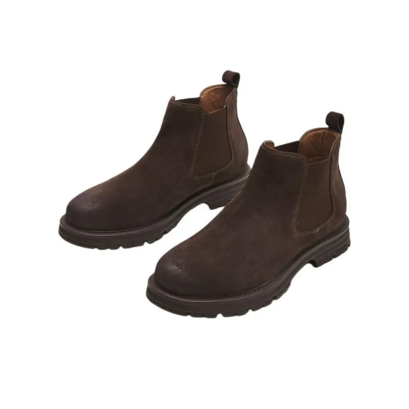 Hotwind Chelsea Boots Men's Brown-2