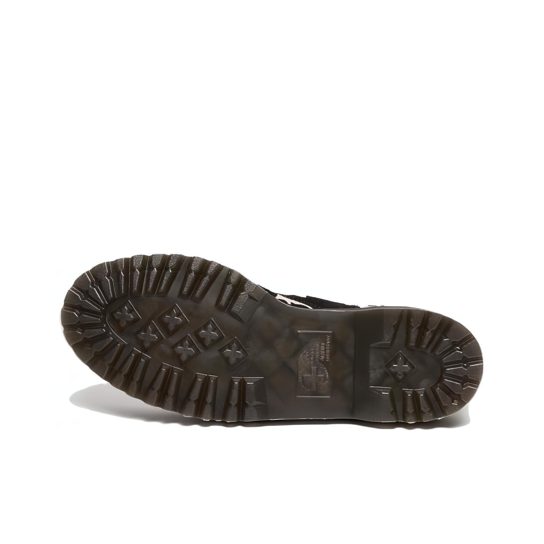 Dr.Martens Jadon Boot Hair-On Platforms Boots 'Cow Print