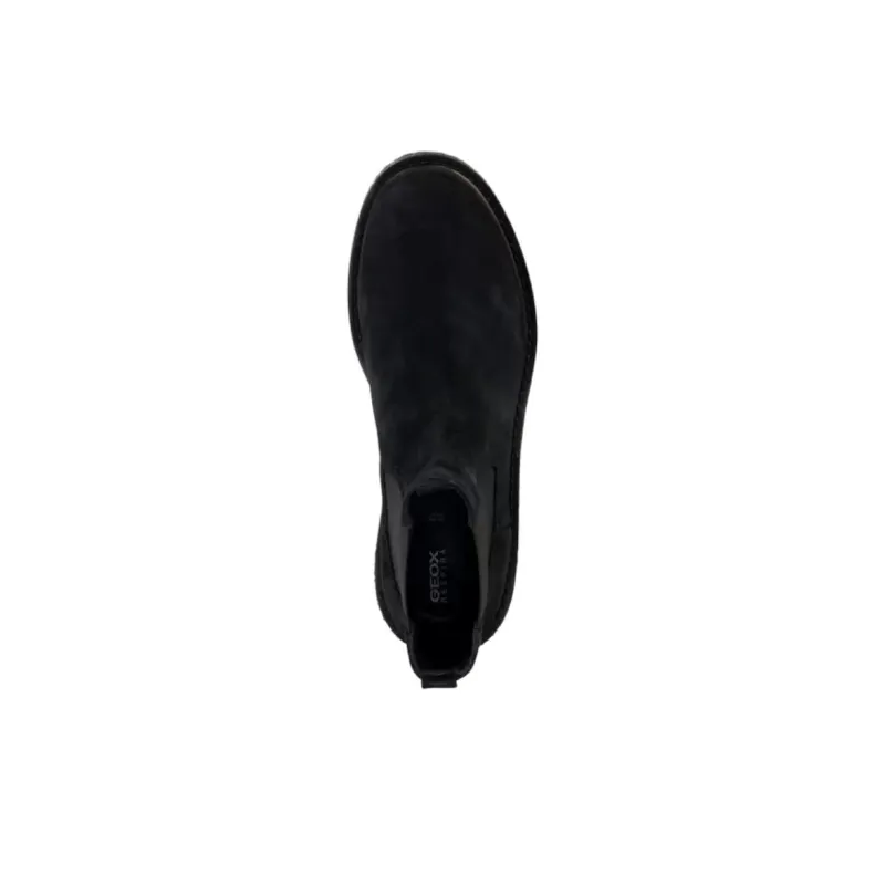 GEOX Elidea Short Chelsea Boots 5.5cm Women's Black-4