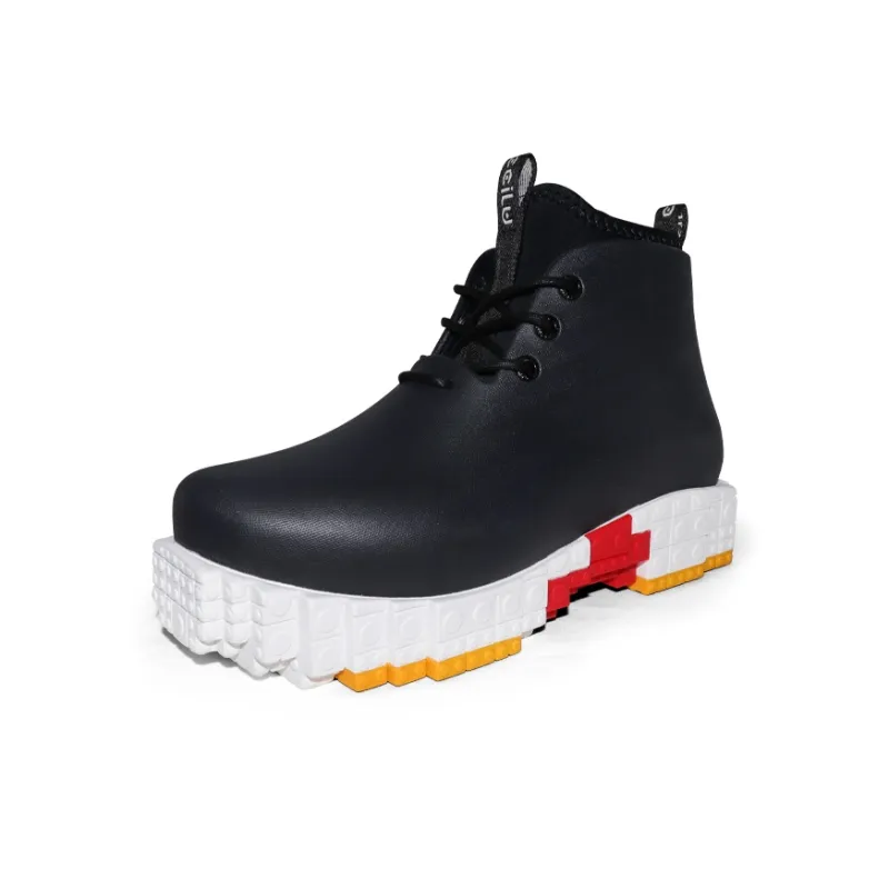 Ccilu Ankle Boots Unisex Black, Blue, Red, White-16