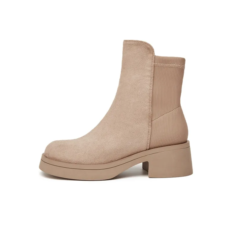 DAPHNE Ankle Boots Women's White-6