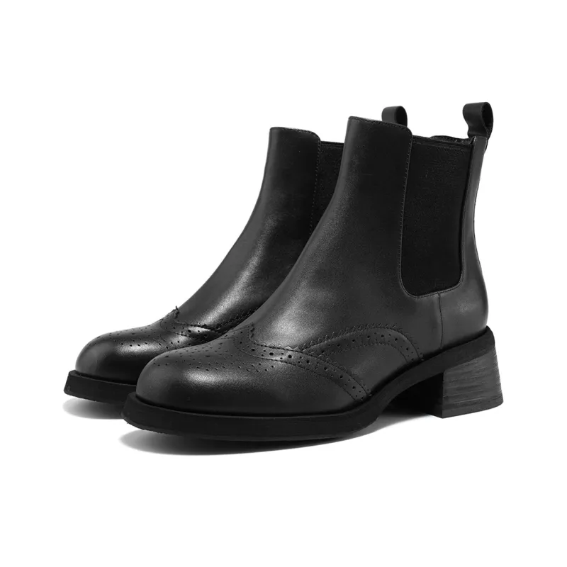 ST&SAT Short Chelsea Boots 5cm Women's-5