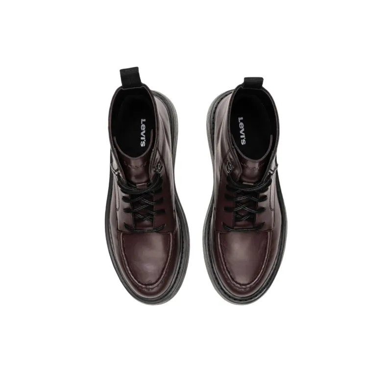 Levi’s LUNA Short Martin Boot Women's Red-3