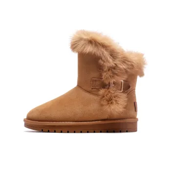 PAUL FRANK Short Snow Boots Women's Brown
