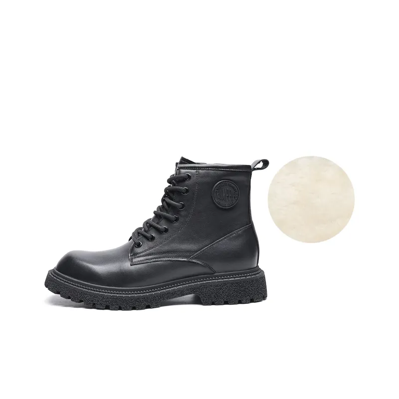 TRUMPPIPE Short Martin Boot Men's Black-10