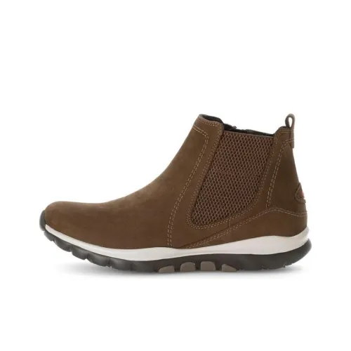 Gabor Rollingsoft Ankle Boots 4cm Women's Brown