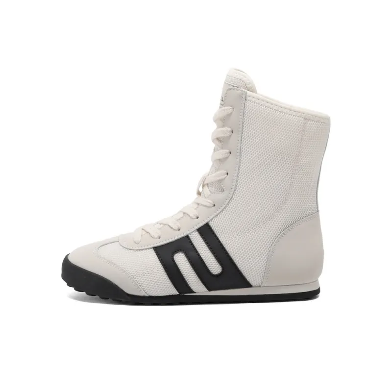 BELLE Ankle Boots Women's Black/Ecru-5