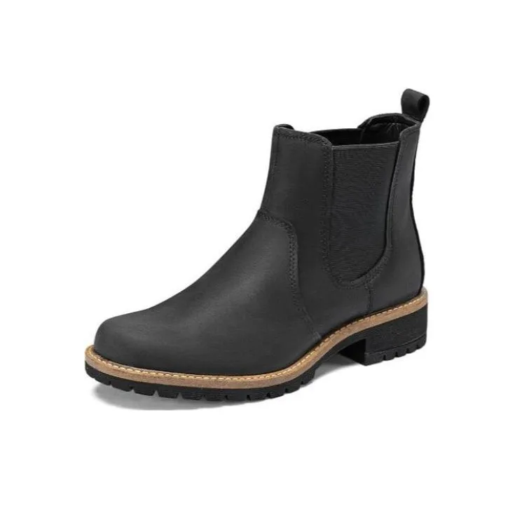 Ecco Short Chelsea Boots Women's Black-1