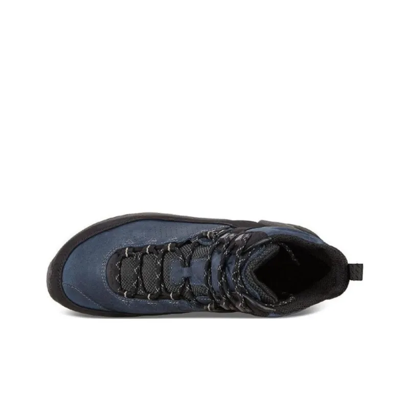 Ecco Ankle Length Outdoor Boots Men's Blue-2
