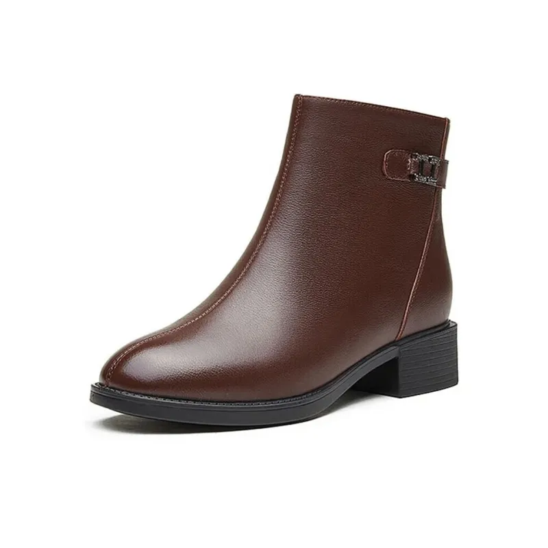 AOKANG Ankle Boots Women's ' Currently Out Of Stock '-0