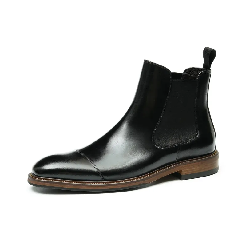 ASTON M.JAZZ Short Chelsea Boots Men's-1